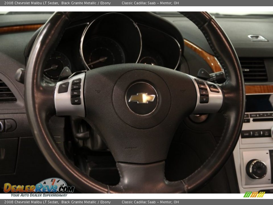 2008 Chevrolet Malibu LT Sedan Steering Wheel Photo #6