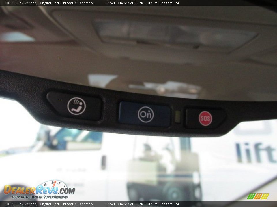 2014 Buick Verano Crystal Red Tintcoat / Cashmere Photo #16