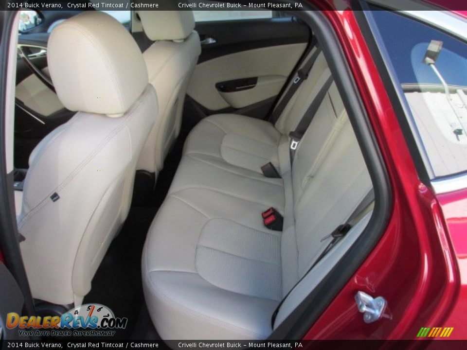 2014 Buick Verano Crystal Red Tintcoat / Cashmere Photo #18