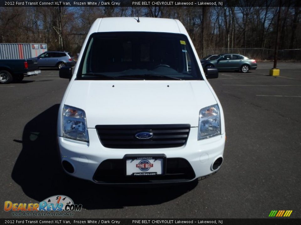2012 Ford Transit Connect XLT Van Frozen White / Dark Grey Photo #2