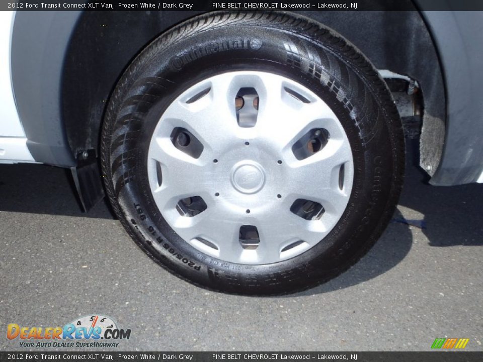 2012 Ford Transit Connect XLT Van Frozen White / Dark Grey Photo #4
