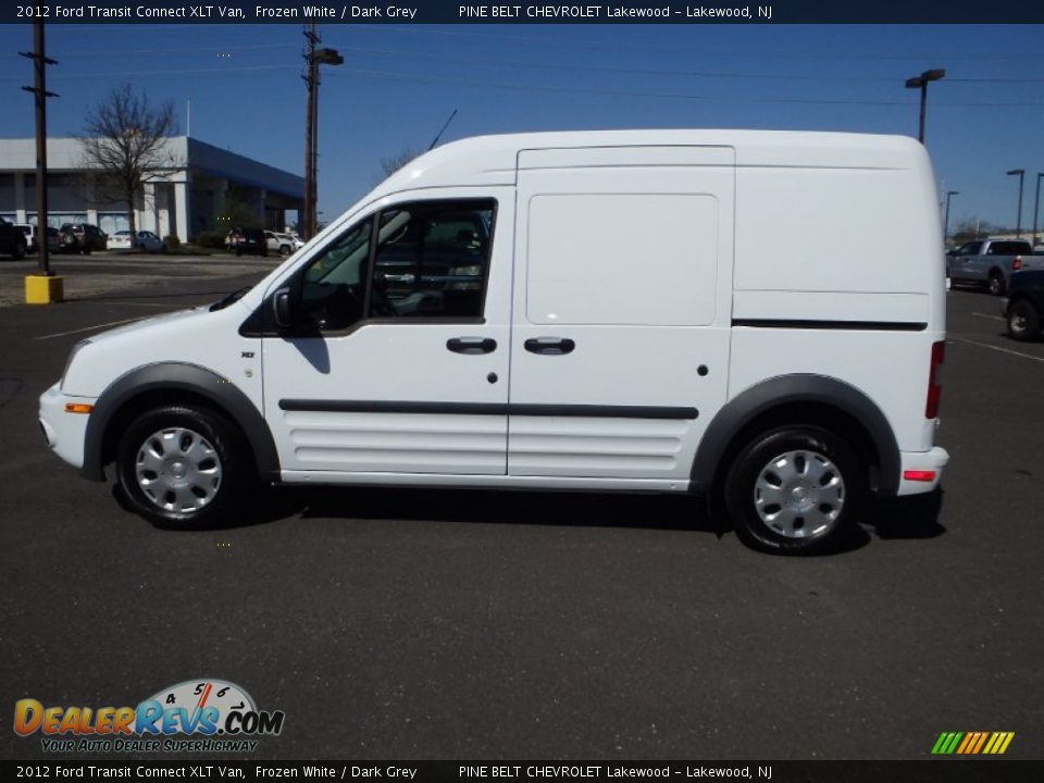 2012 Ford Transit Connect XLT Van Frozen White / Dark Grey Photo #5