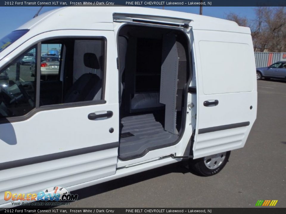 2012 Ford Transit Connect XLT Van Frozen White / Dark Grey Photo #7