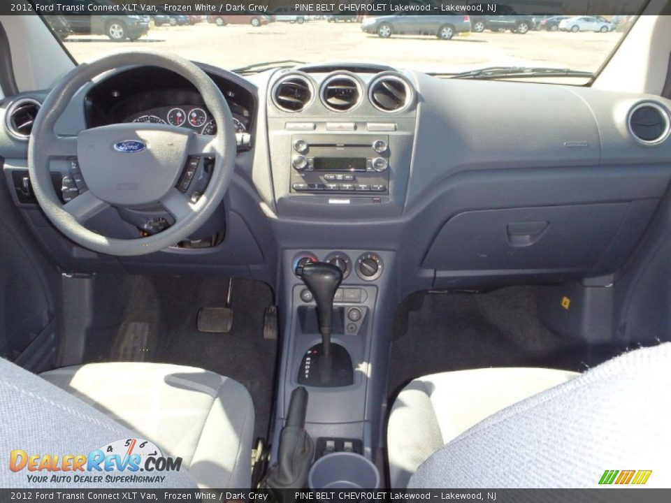 2012 Ford Transit Connect XLT Van Frozen White / Dark Grey Photo #10