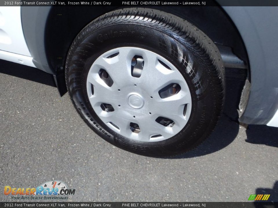 2012 Ford Transit Connect XLT Van Frozen White / Dark Grey Photo #13