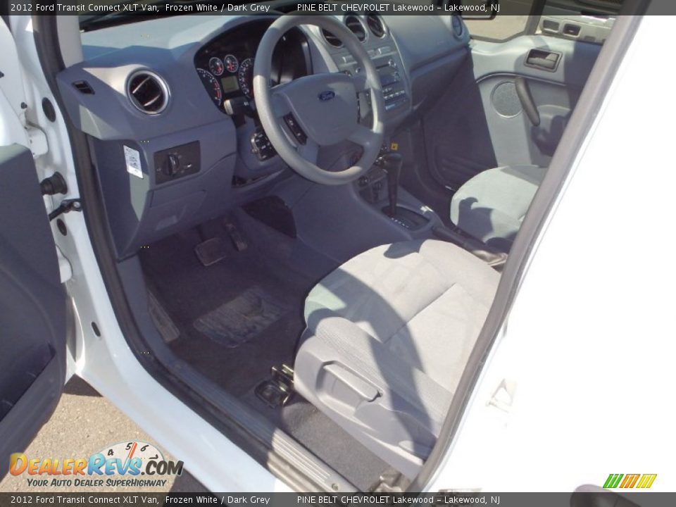 2012 Ford Transit Connect XLT Van Frozen White / Dark Grey Photo #14