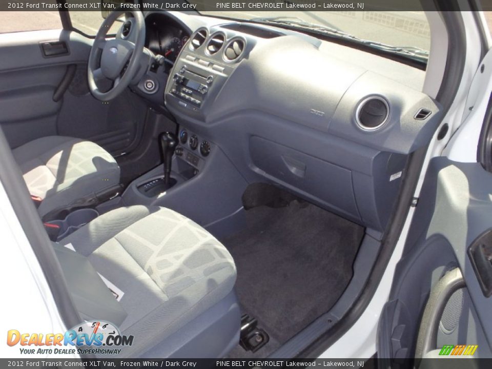 2012 Ford Transit Connect XLT Van Frozen White / Dark Grey Photo #15