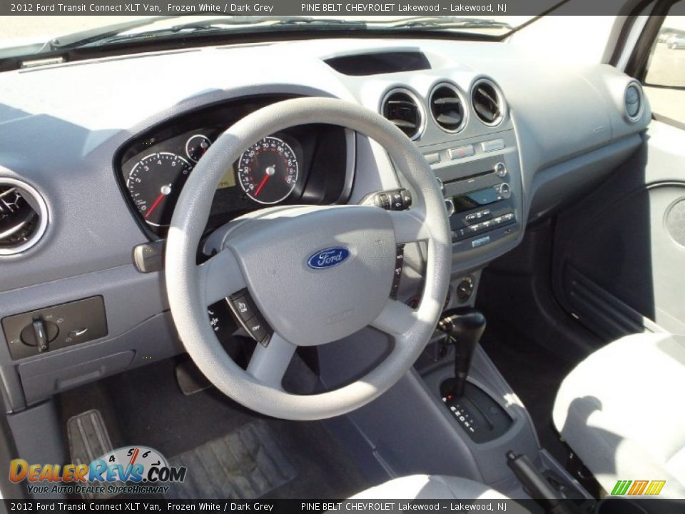 2012 Ford Transit Connect XLT Van Frozen White / Dark Grey Photo #16