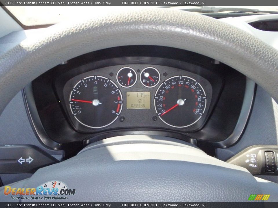 2012 Ford Transit Connect XLT Van Frozen White / Dark Grey Photo #17