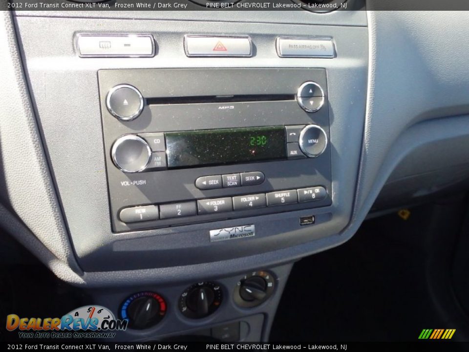 2012 Ford Transit Connect XLT Van Frozen White / Dark Grey Photo #18
