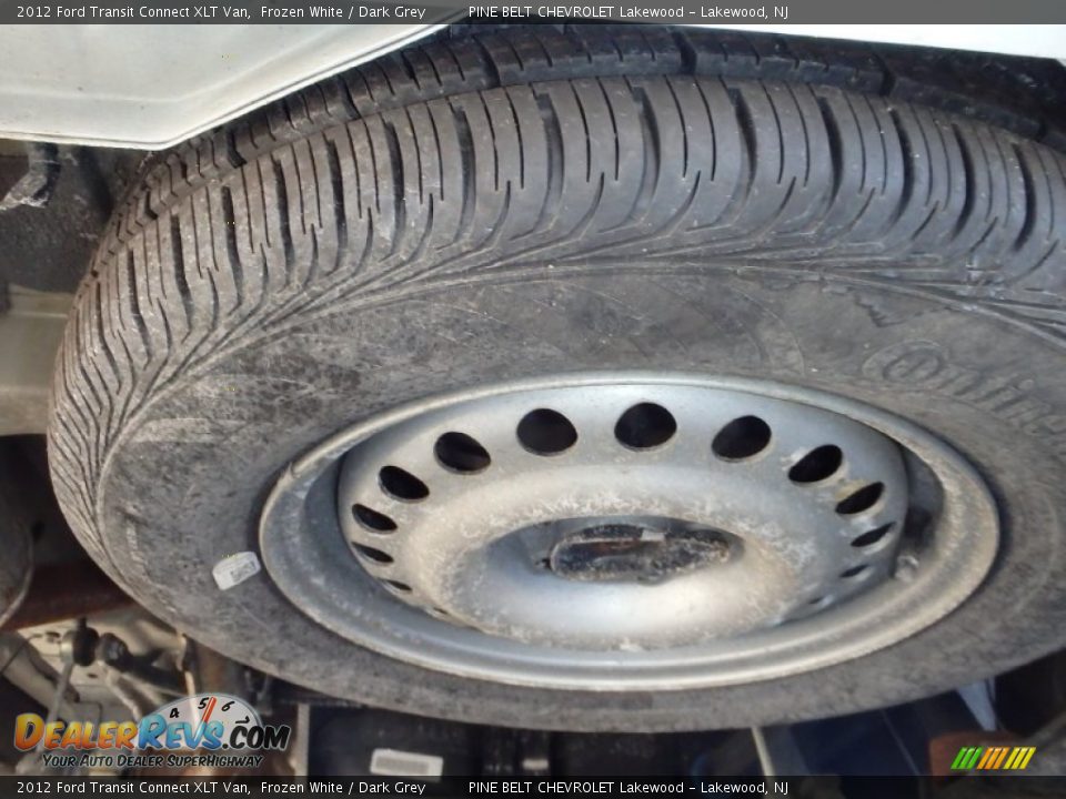 2012 Ford Transit Connect XLT Van Frozen White / Dark Grey Photo #21