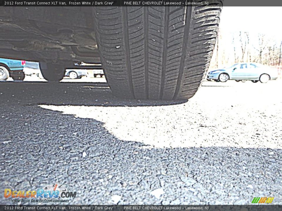 2012 Ford Transit Connect XLT Van Frozen White / Dark Grey Photo #22