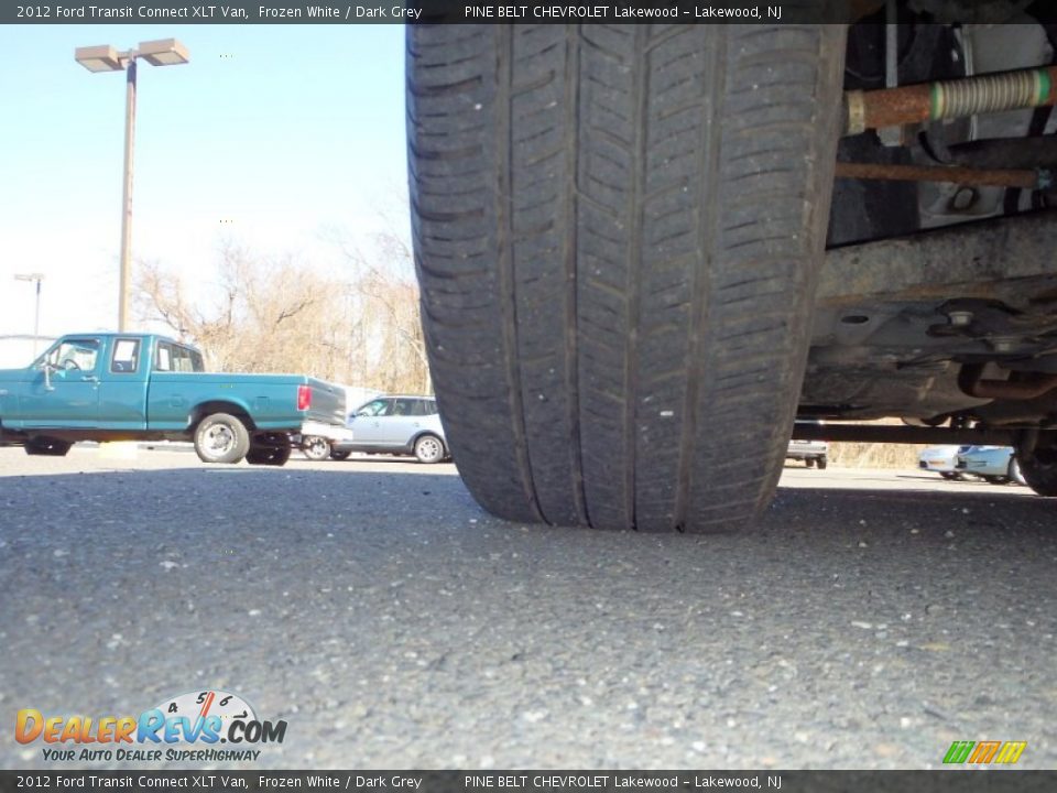 2012 Ford Transit Connect XLT Van Frozen White / Dark Grey Photo #23