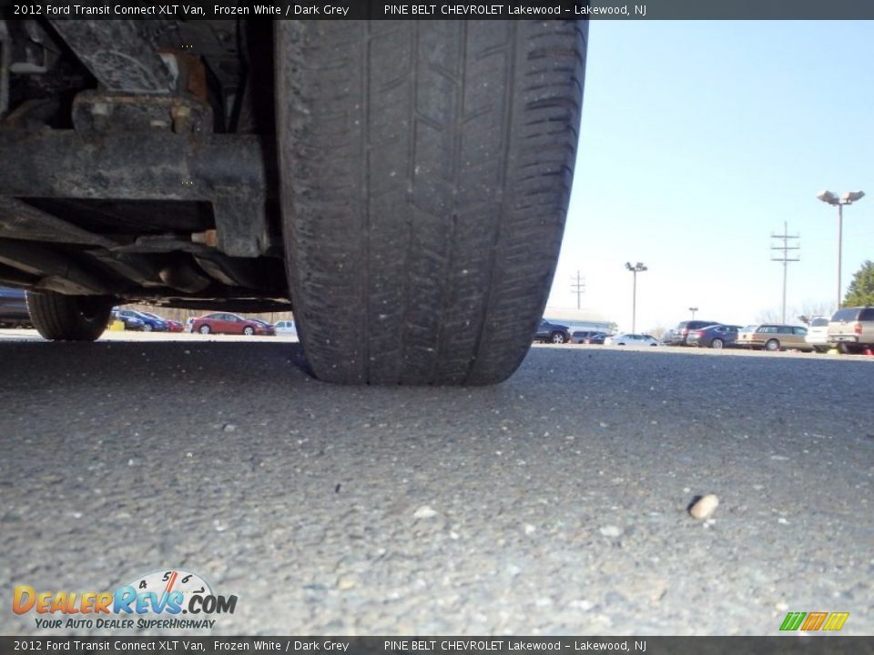 2012 Ford Transit Connect XLT Van Frozen White / Dark Grey Photo #24