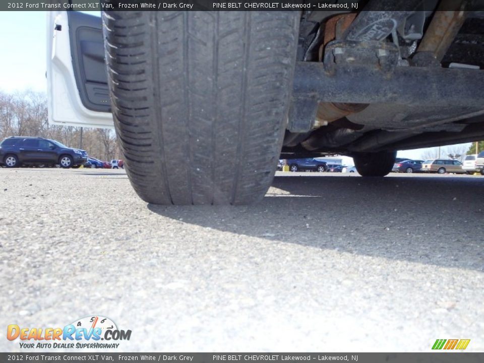 2012 Ford Transit Connect XLT Van Frozen White / Dark Grey Photo #25