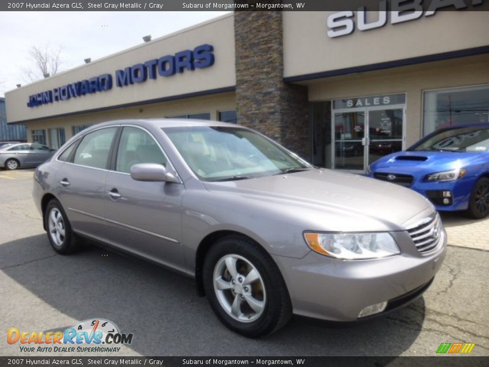 2007 Hyundai Azera GLS Steel Gray Metallic / Gray Photo #1