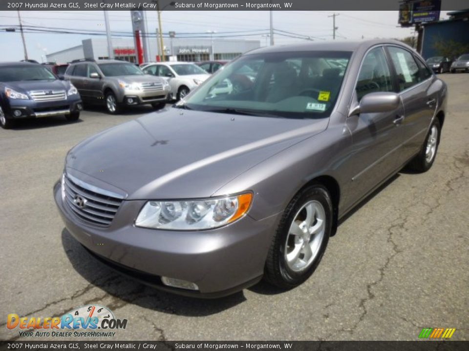 2007 Hyundai Azera GLS Steel Gray Metallic / Gray Photo #3