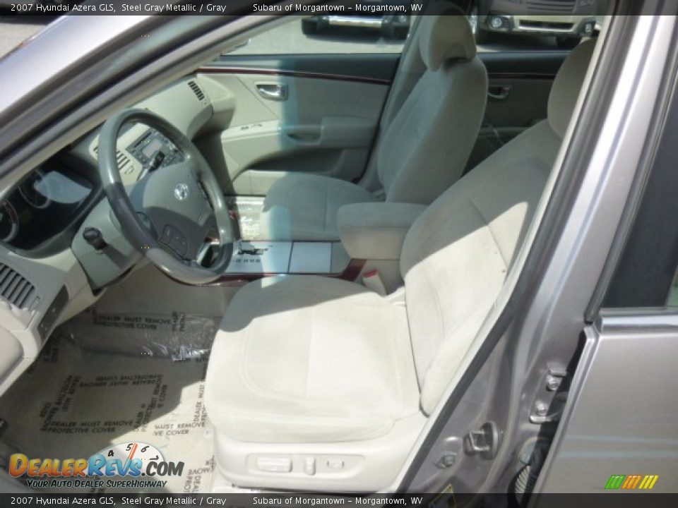 2007 Hyundai Azera GLS Steel Gray Metallic / Gray Photo #7
