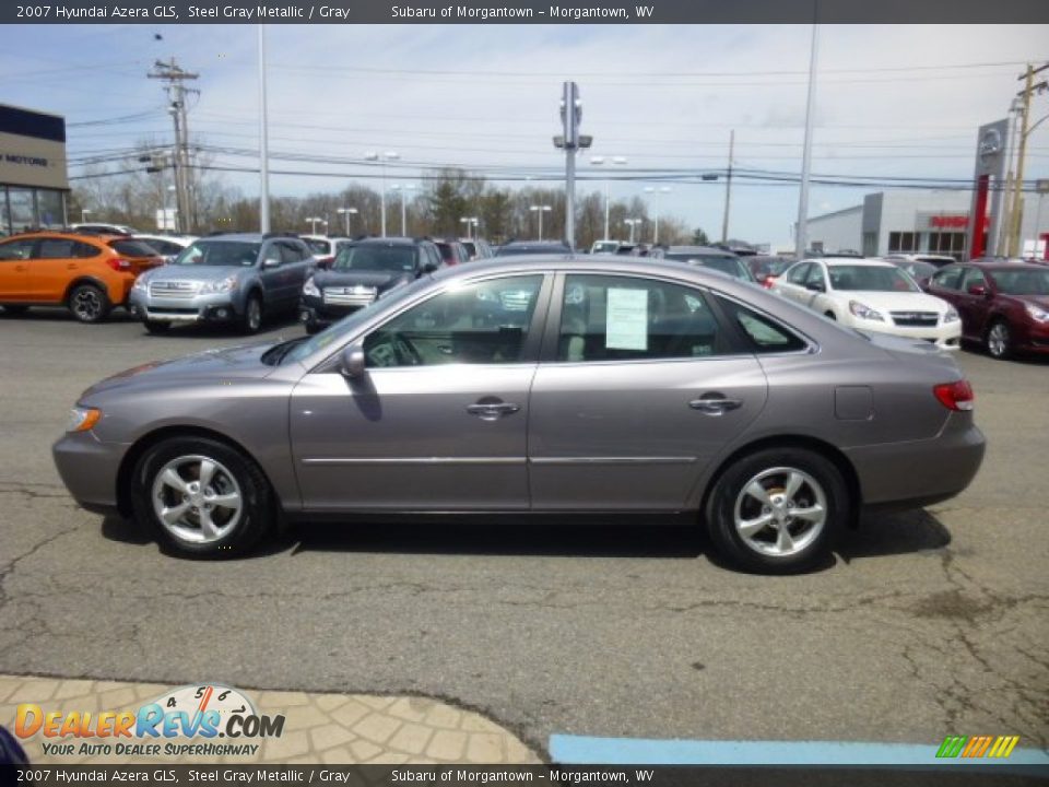 Steel Gray Metallic 2007 Hyundai Azera GLS Photo #8