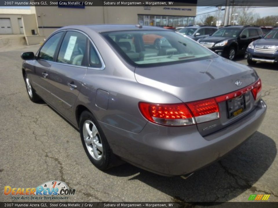 2007 Hyundai Azera GLS Steel Gray Metallic / Gray Photo #9