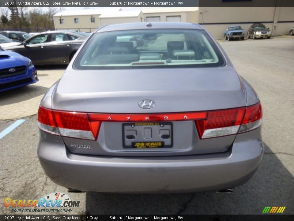 2007 Hyundai Azera GLS Steel Gray Metallic / Gray Photo #10