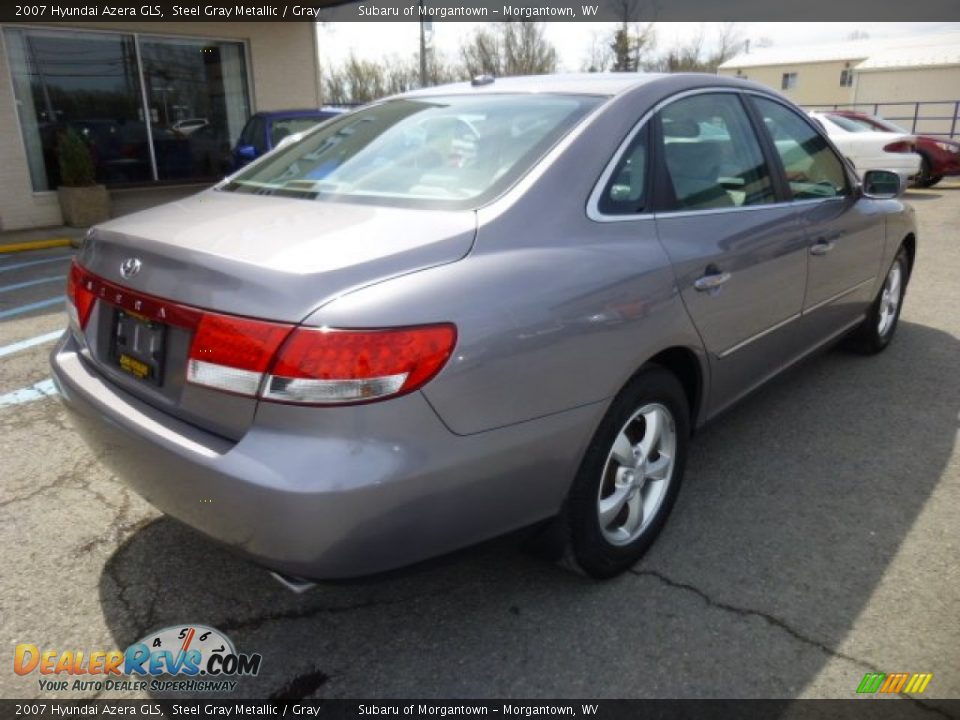 2007 Hyundai Azera GLS Steel Gray Metallic / Gray Photo #11
