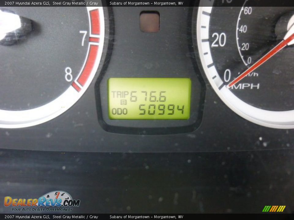 2007 Hyundai Azera GLS Steel Gray Metallic / Gray Photo #20