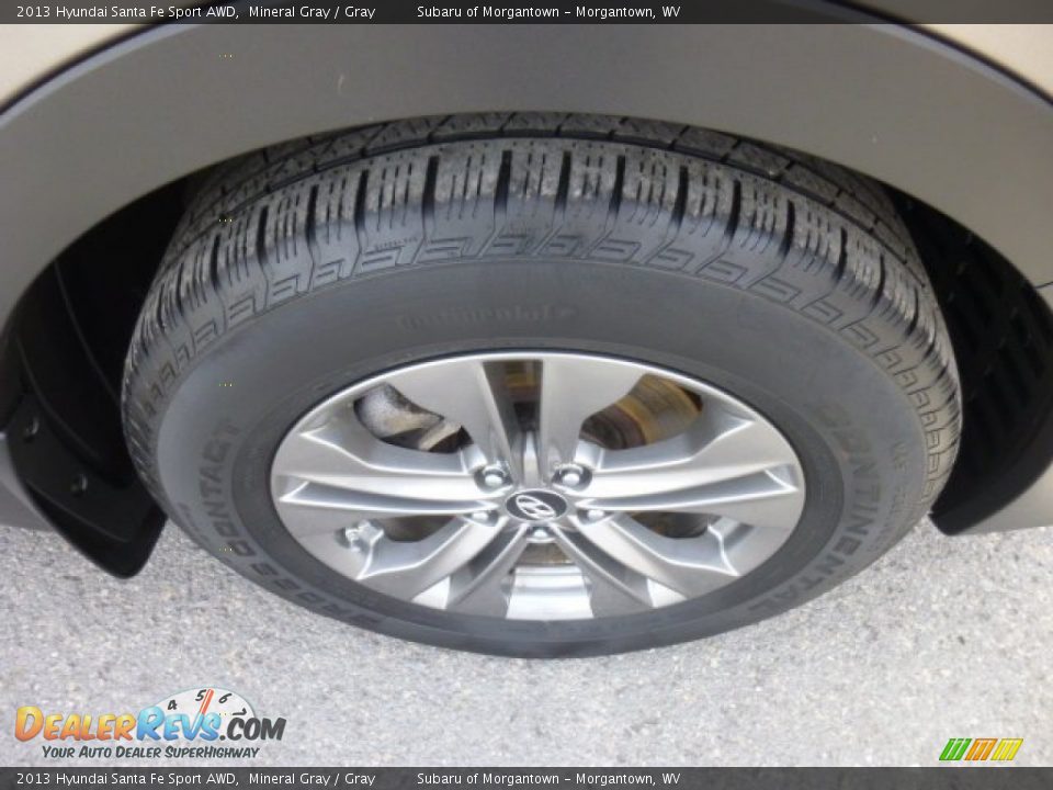 2013 Hyundai Santa Fe Sport AWD Mineral Gray / Gray Photo #12
