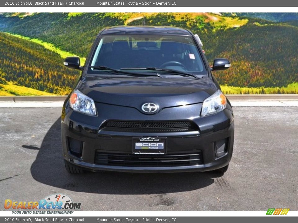 2010 Scion xD Black Sand Pearl / Charcoal Photo #4