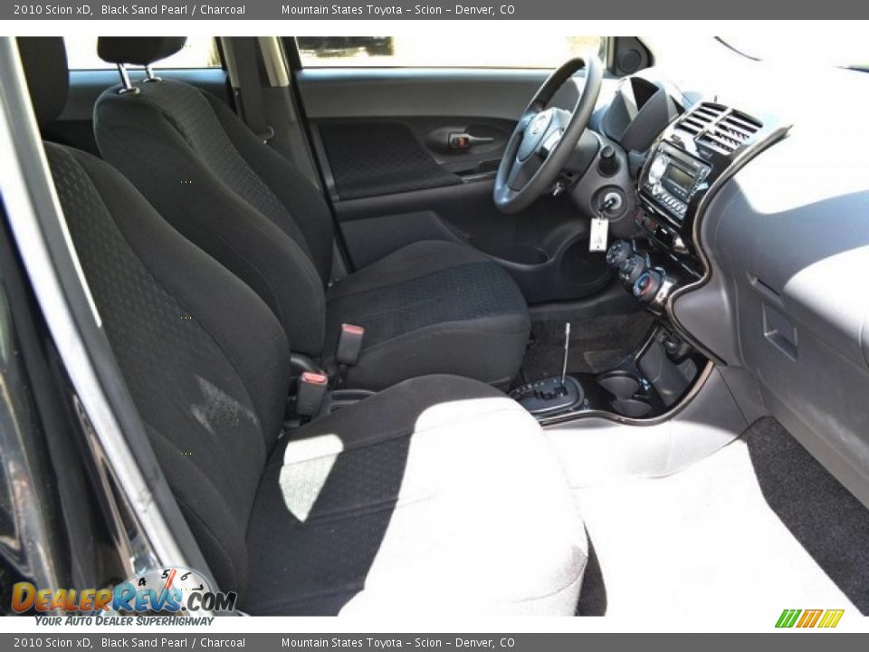 2010 Scion xD Black Sand Pearl / Charcoal Photo #15