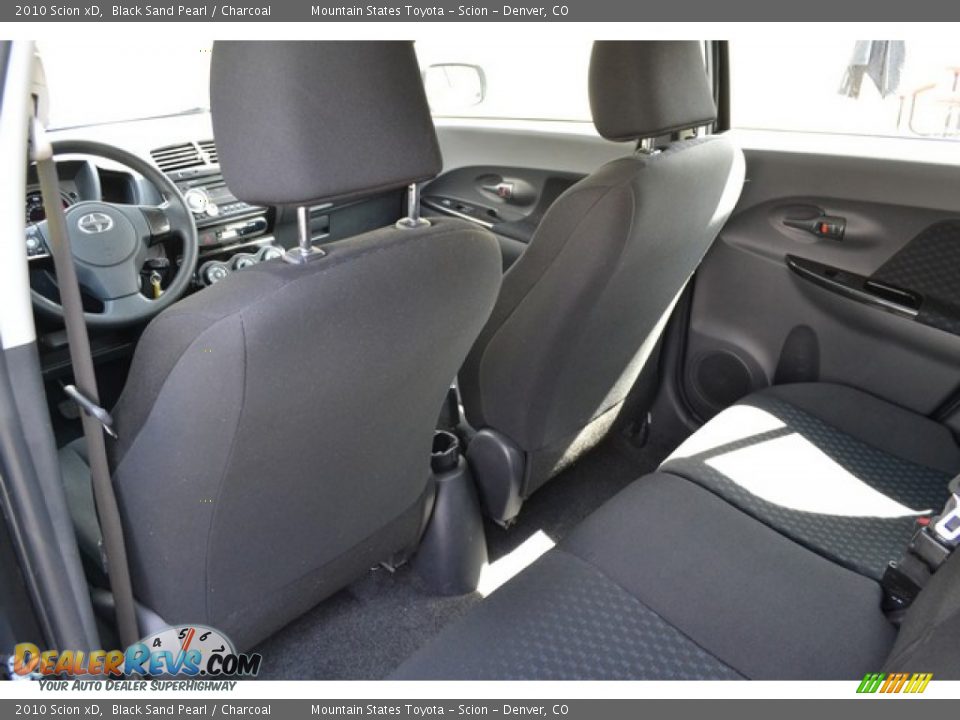 2010 Scion xD Black Sand Pearl / Charcoal Photo #17