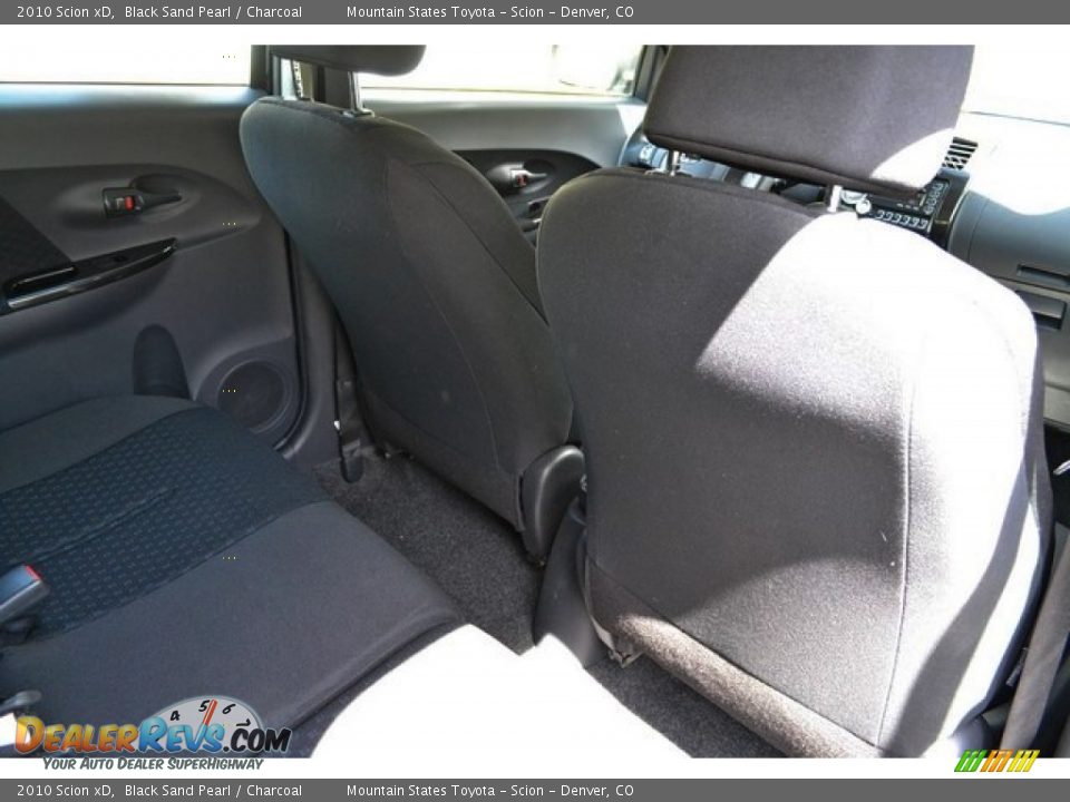 2010 Scion xD Black Sand Pearl / Charcoal Photo #18