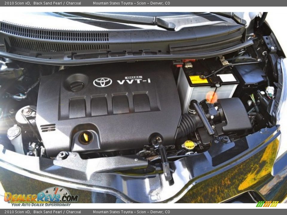 2010 Scion xD Black Sand Pearl / Charcoal Photo #24