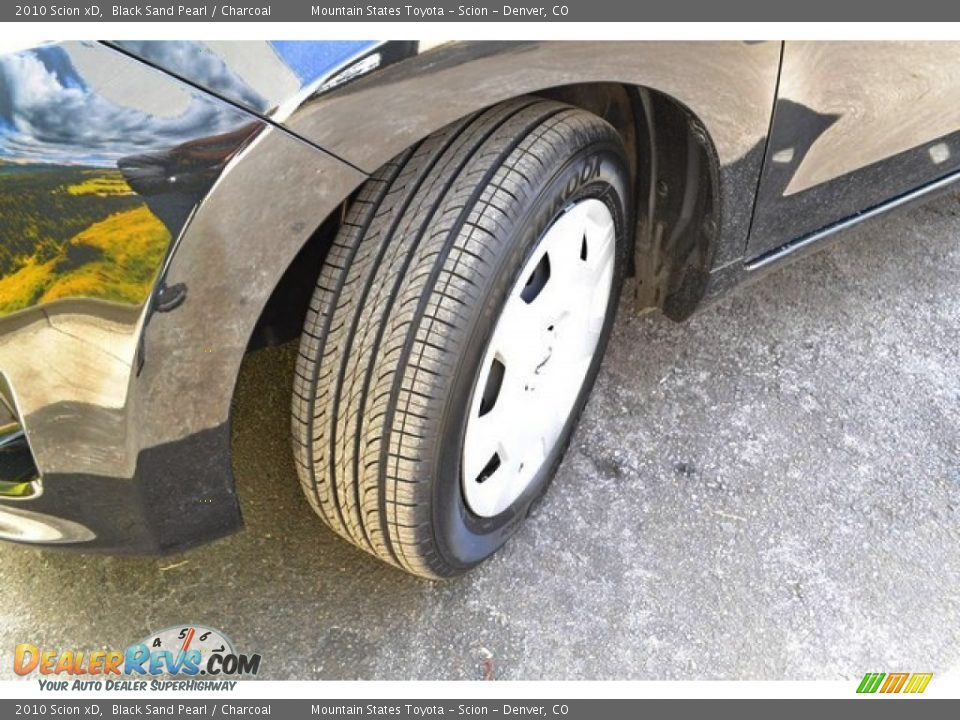 2010 Scion xD Black Sand Pearl / Charcoal Photo #25