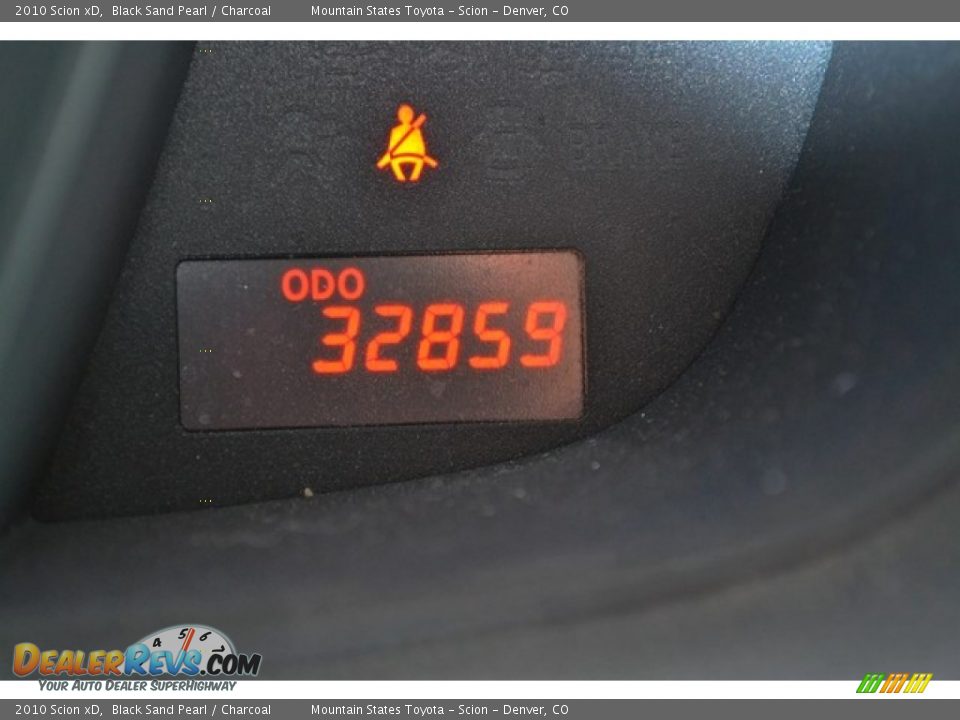 2010 Scion xD Black Sand Pearl / Charcoal Photo #26