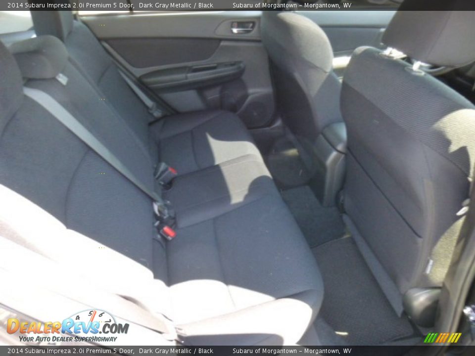 2014 Subaru Impreza 2.0i Premium 5 Door Dark Gray Metallic / Black Photo #12
