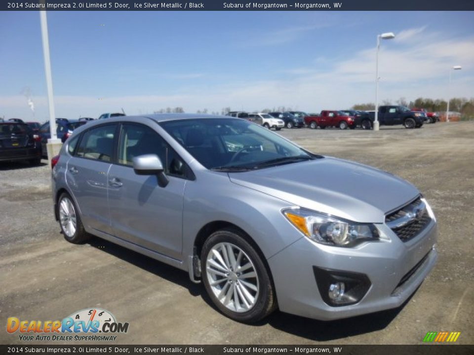 2014 Subaru Impreza 2.0i Limited 5 Door Ice Silver Metallic / Black Photo #1