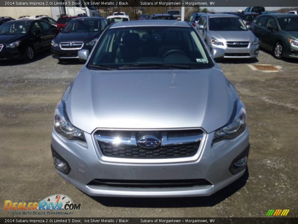 2014 Subaru Impreza 2.0i Limited 5 Door Ice Silver Metallic / Black Photo #2