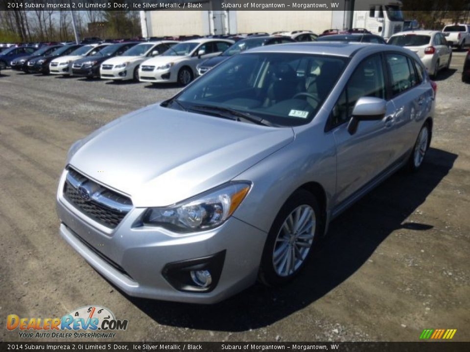 2014 Subaru Impreza 2.0i Limited 5 Door Ice Silver Metallic / Black Photo #3