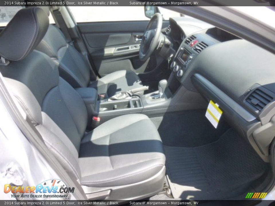 2014 Subaru Impreza 2.0i Limited 5 Door Ice Silver Metallic / Black Photo #9