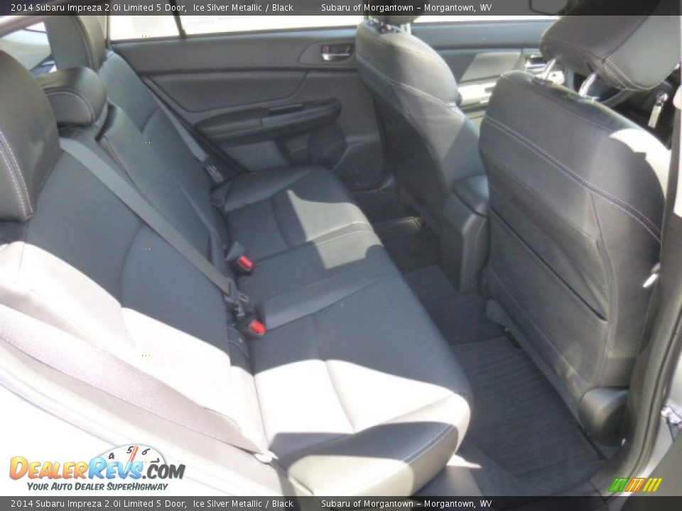2014 Subaru Impreza 2.0i Limited 5 Door Ice Silver Metallic / Black Photo #11