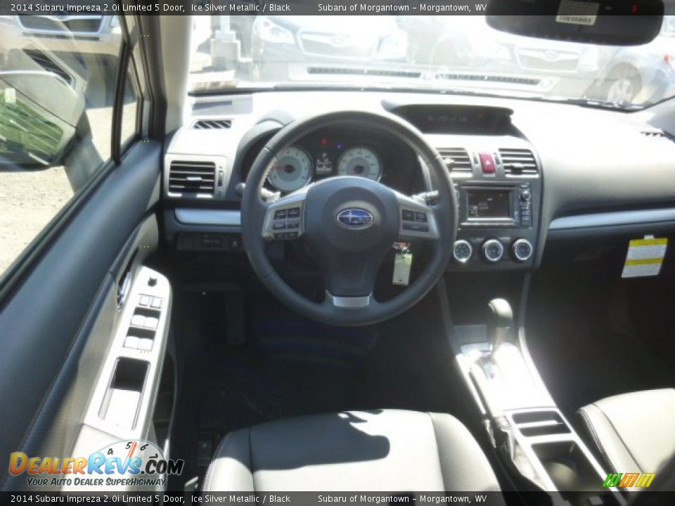 2014 Subaru Impreza 2.0i Limited 5 Door Ice Silver Metallic / Black Photo #14