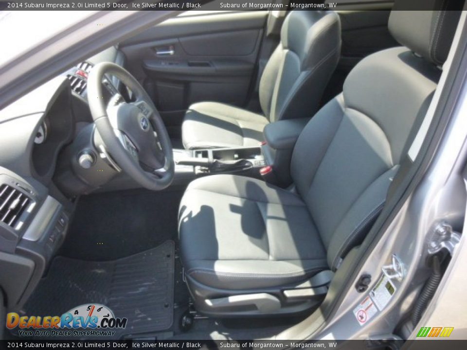 2014 Subaru Impreza 2.0i Limited 5 Door Ice Silver Metallic / Black Photo #15
