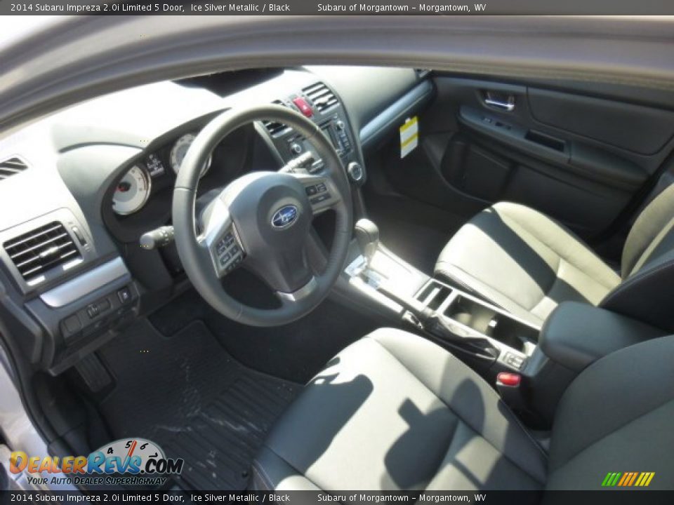 2014 Subaru Impreza 2.0i Limited 5 Door Ice Silver Metallic / Black Photo #16