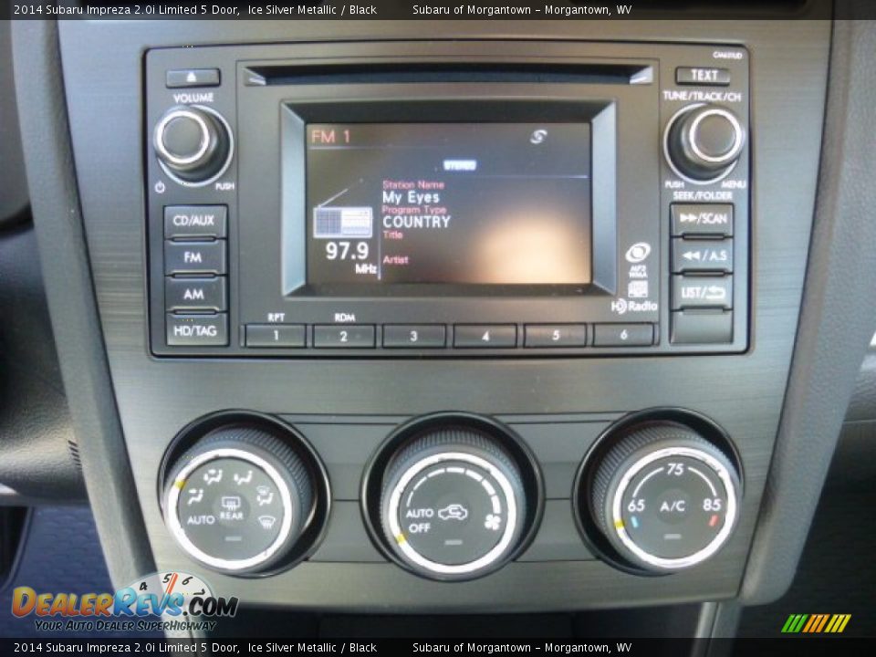 2014 Subaru Impreza 2.0i Limited 5 Door Ice Silver Metallic / Black Photo #19