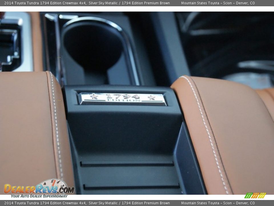 2014 Toyota Tundra 1794 Edition Crewmax 4x4 Silver Sky Metallic / 1794 Edition Premium Brown Photo #9