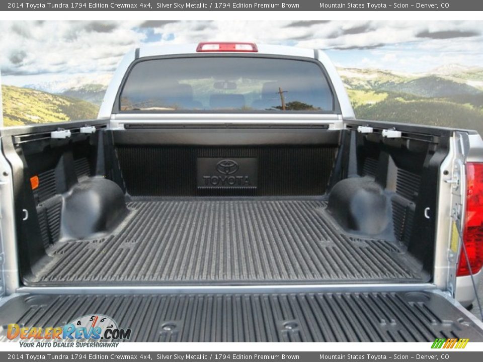 2014 Toyota Tundra 1794 Edition Crewmax 4x4 Silver Sky Metallic / 1794 Edition Premium Brown Photo #11