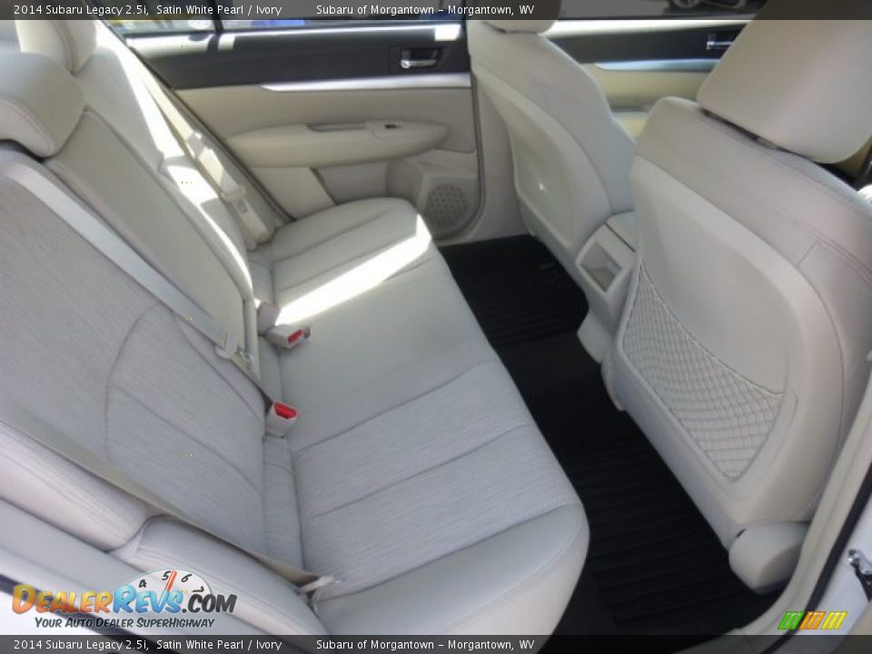2014 Subaru Legacy 2.5i Satin White Pearl / Ivory Photo #12