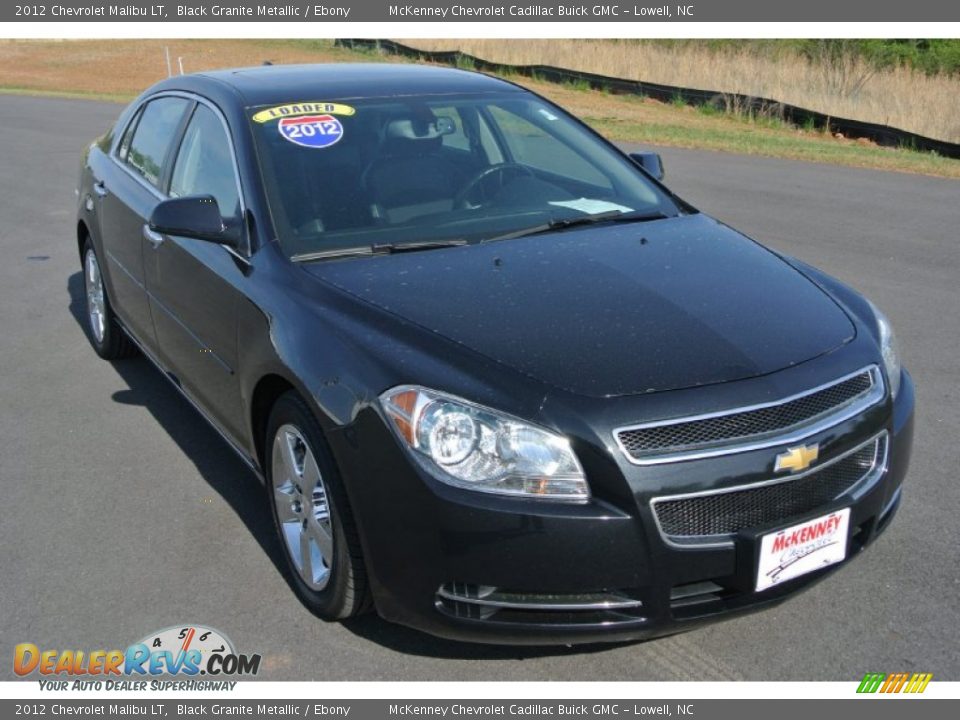 2012 Chevrolet Malibu LT Black Granite Metallic / Ebony Photo #1