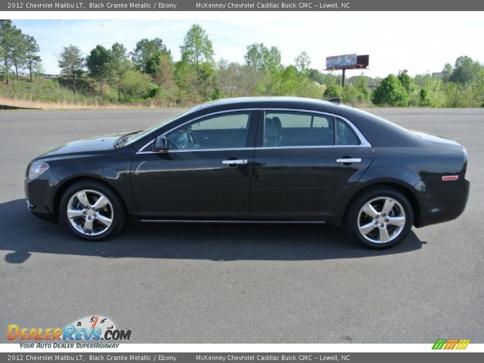 2012 Chevrolet Malibu LT Black Granite Metallic / Ebony Photo #3